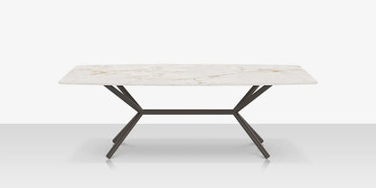 Oliver Emerald Rimless Porcelain Dining Table 92" x 46" by DecoScape (1039-339)
