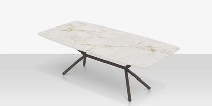 Oliver Emerald Rimless Porcelain Dining Table 92" x 46" by DecoScape (1039-339)