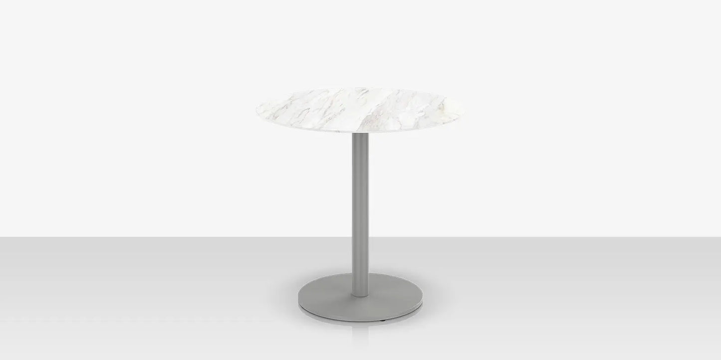 Oliver 30" Round Rimless Porcelain Dining Table Top by DecoScape (1039-423)