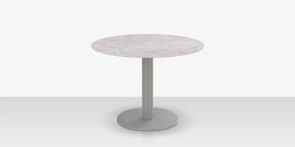 Oliver 42" Round Rimless Porcelain Dining Table Top by DecoScape