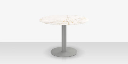 Oliver 42" Round Rimless Porcelain Dining Table Top by DecoScape