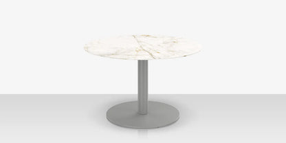 Oliver 48" Round Rimless Porcelain Dining Table Top by DecoScape (1039-427)