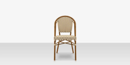 Paris Dining Side Chair - Cream & Chocolate by DecoScape (2203-162)