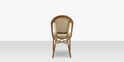 Paris Dining Side Chair - Cream & Chocolate by DecoScape (2203-162)