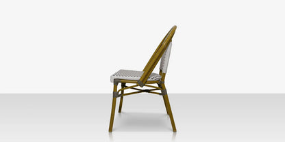 Paris Dining Side Chair - Gray & White by DecoScape (2203-162)