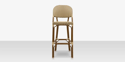 Paris Bar Side Chair - Cream & Chocolate by DecoScape (2203-172)