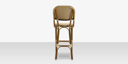 Paris Bar Side Chair - Cream & Chocolate by DecoScape (2203-172)