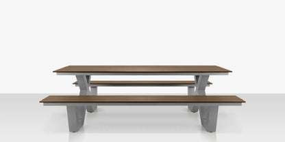 Napa 69" Picnic Table Seats 6-8 by DecoScape (2404-364-UMB)