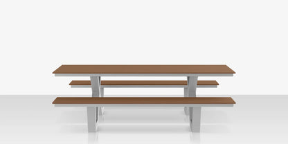 Napa 8' Picnic Table - ADA Does not include umbrella hole by DecoScape (2404-367-ADA)