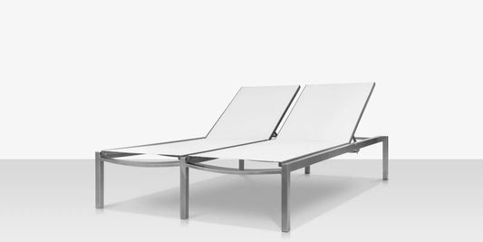 Fusion Double Armless Chaise by DecoScape (3001-135)