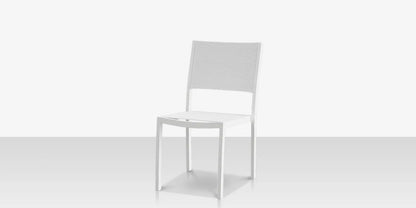 Fusion Dining Side Chair - Tex White - White Sling by DecoScape (3001-162-TXW-WHT)