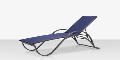 Atlantic Sled Chaise With Arms by DecoScape (3005-104)