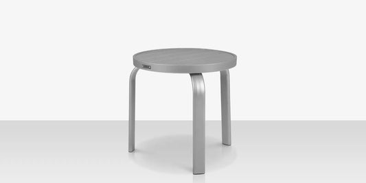 Atlantic Side Table (Round with Slatted Top) by DecoScape (3005-323)