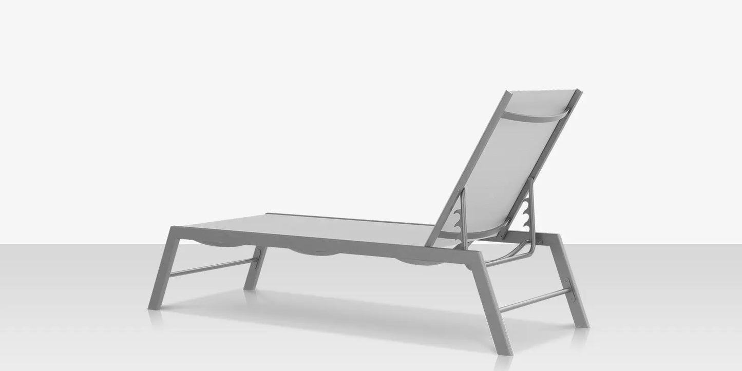Tides Armless High Chaise by DecoScape (3006-134-2)