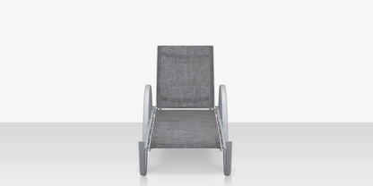 Lanai Chaise - Kessler Silver - Slate Sling by DecoScape (3011-104)