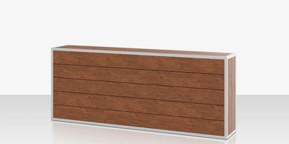 Mod Back Structure - Large - Slatted by DecoScape (3015-104-L-SLA)