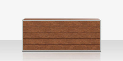 Mod Back Structure - Large - Slatted by DecoScape (3015-104-L-SLA)