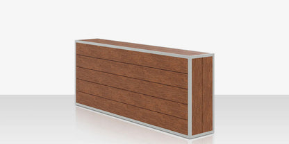 Mod Back Structure - Large - Slatted by DecoScape (3015-104-L-SLA)