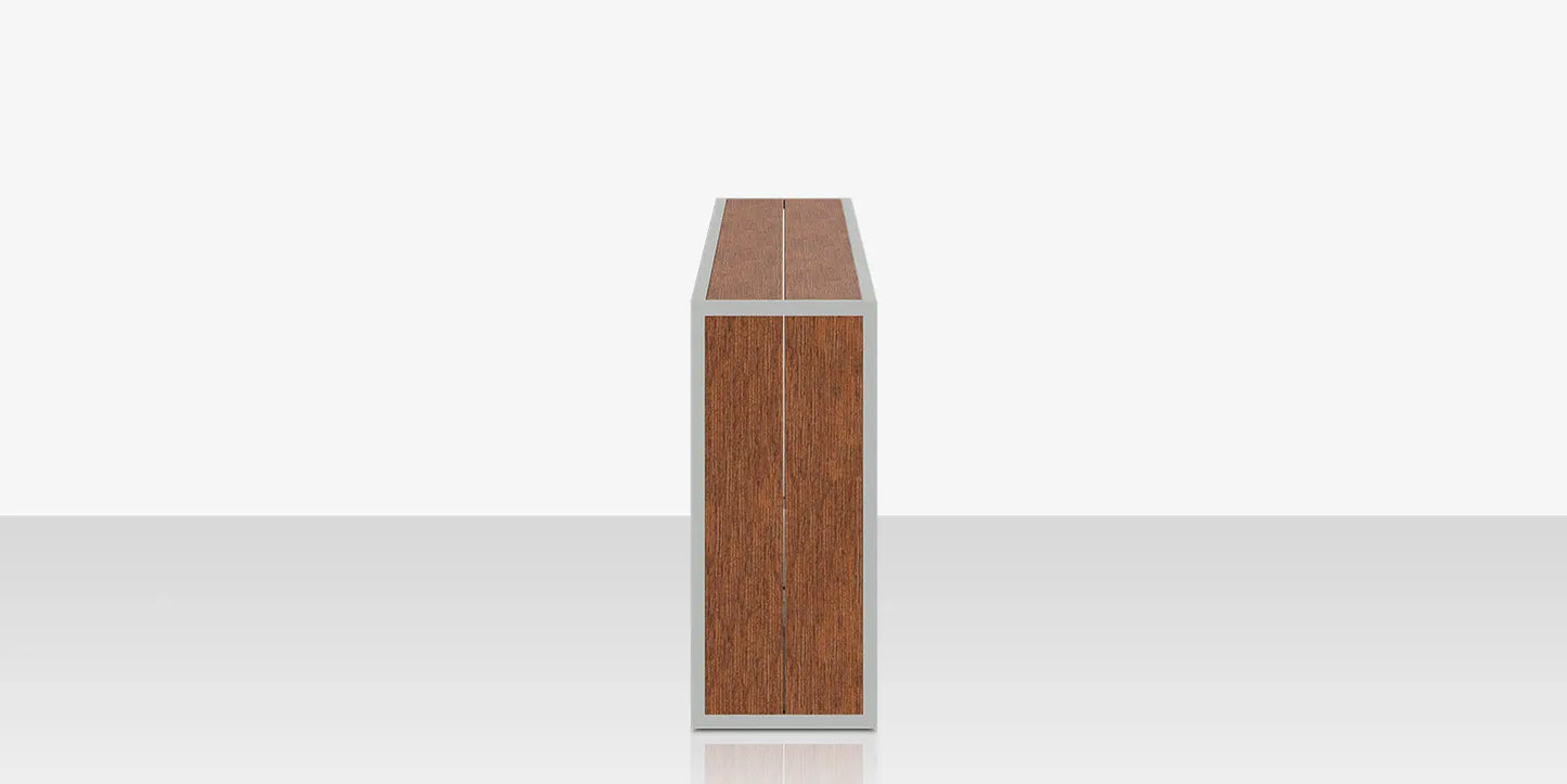 Mod Back Structure - Large - Slatted by DecoScape (3015-104-L-SLA)