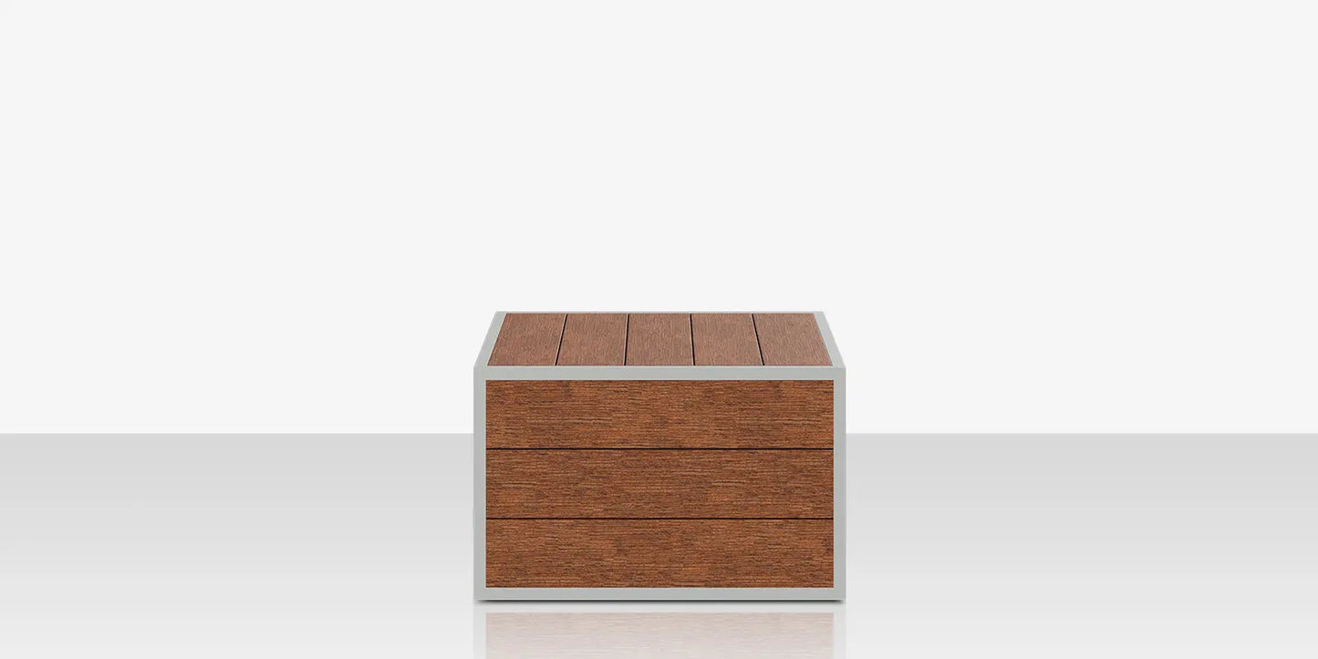 Mod Ottoman - Slatted by DecoScape (3015-140)