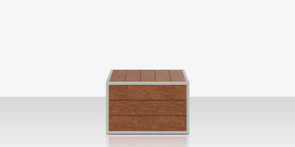 Mod Ottoman - Slatted by DecoScape (3015-140)