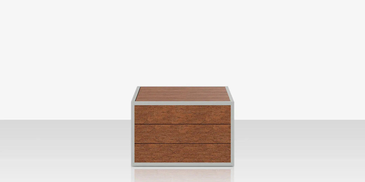 Mod Ottoman - Slatted by DecoScape (3015-140)