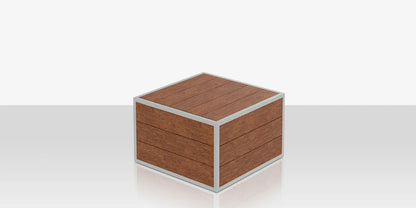 Mod Ottoman - Slatted by DecoScape (3015-140)