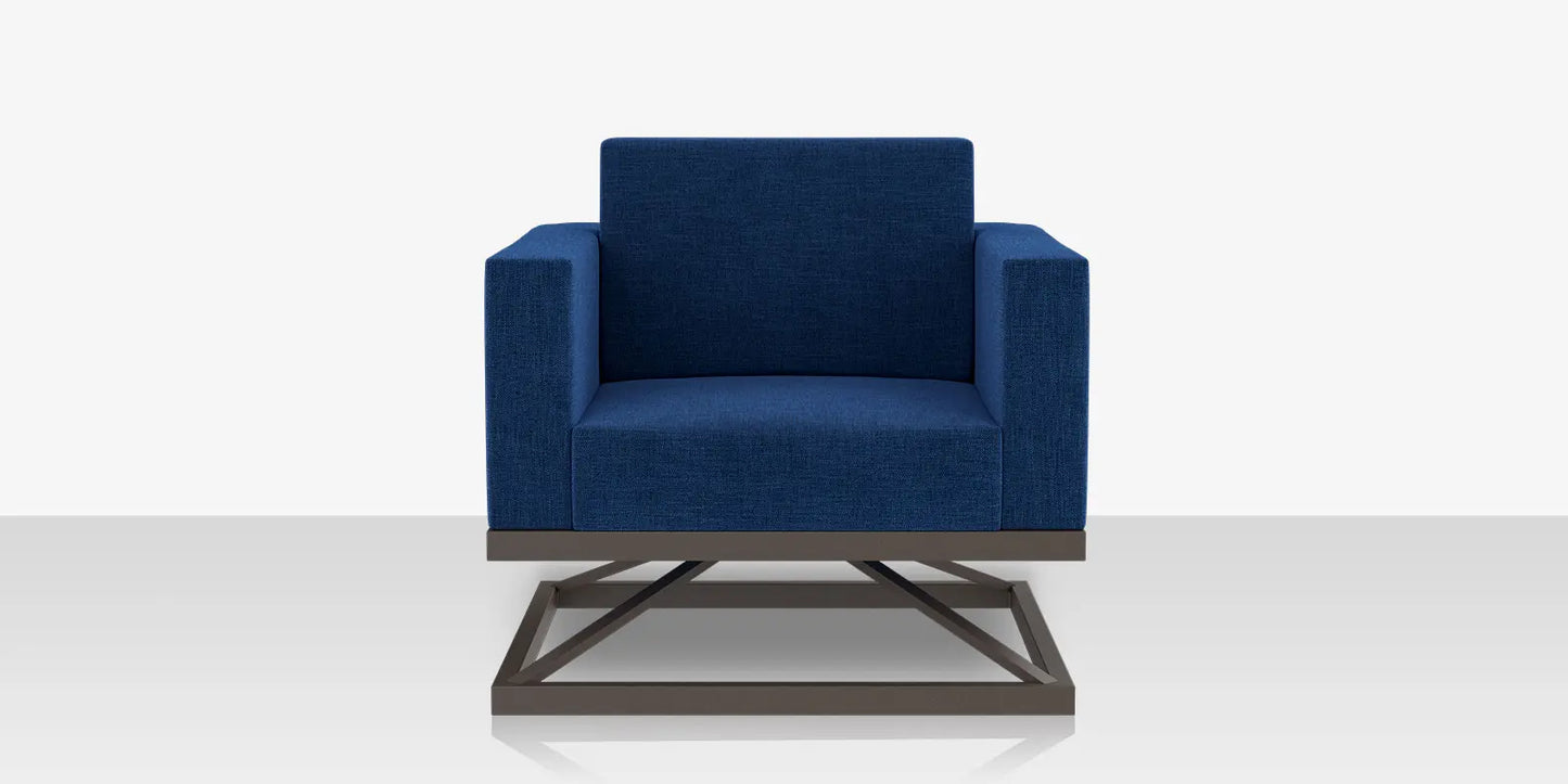 South Beach Swivel Club Chair by DecoScape (3201-106)