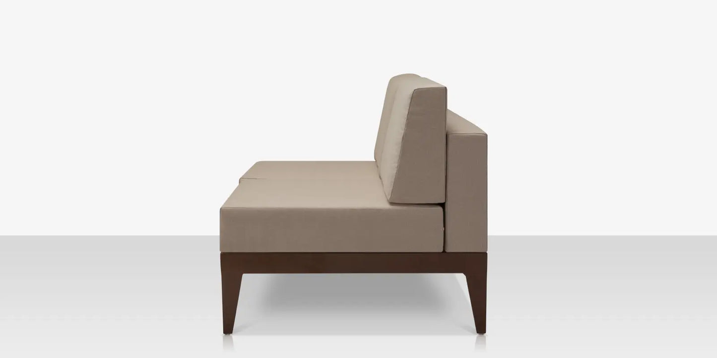 South Beach Armless Loveseat by DecoScape (3201-132)