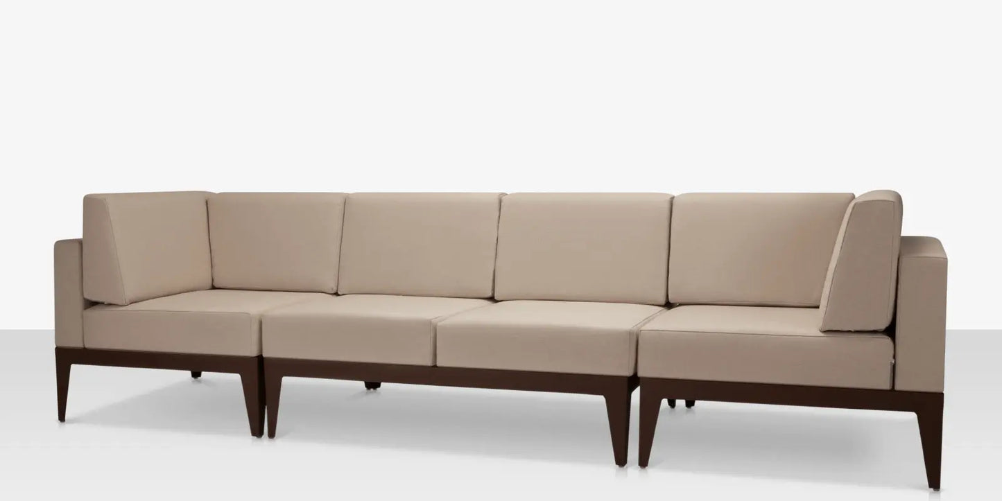 South Beach Armless Loveseat by DecoScape (3201-132)