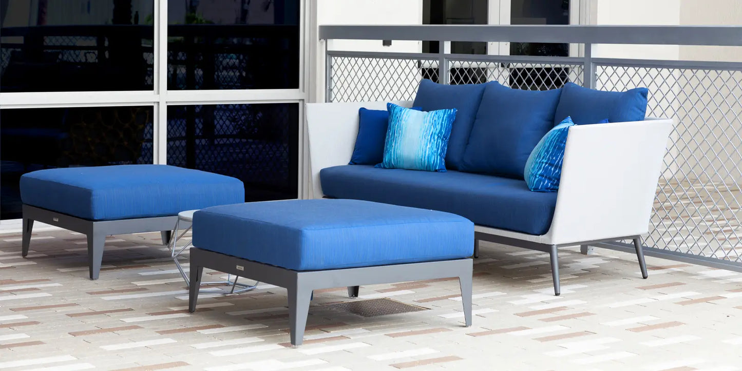 South Beach Ottoman by DecoScape (3201-140)