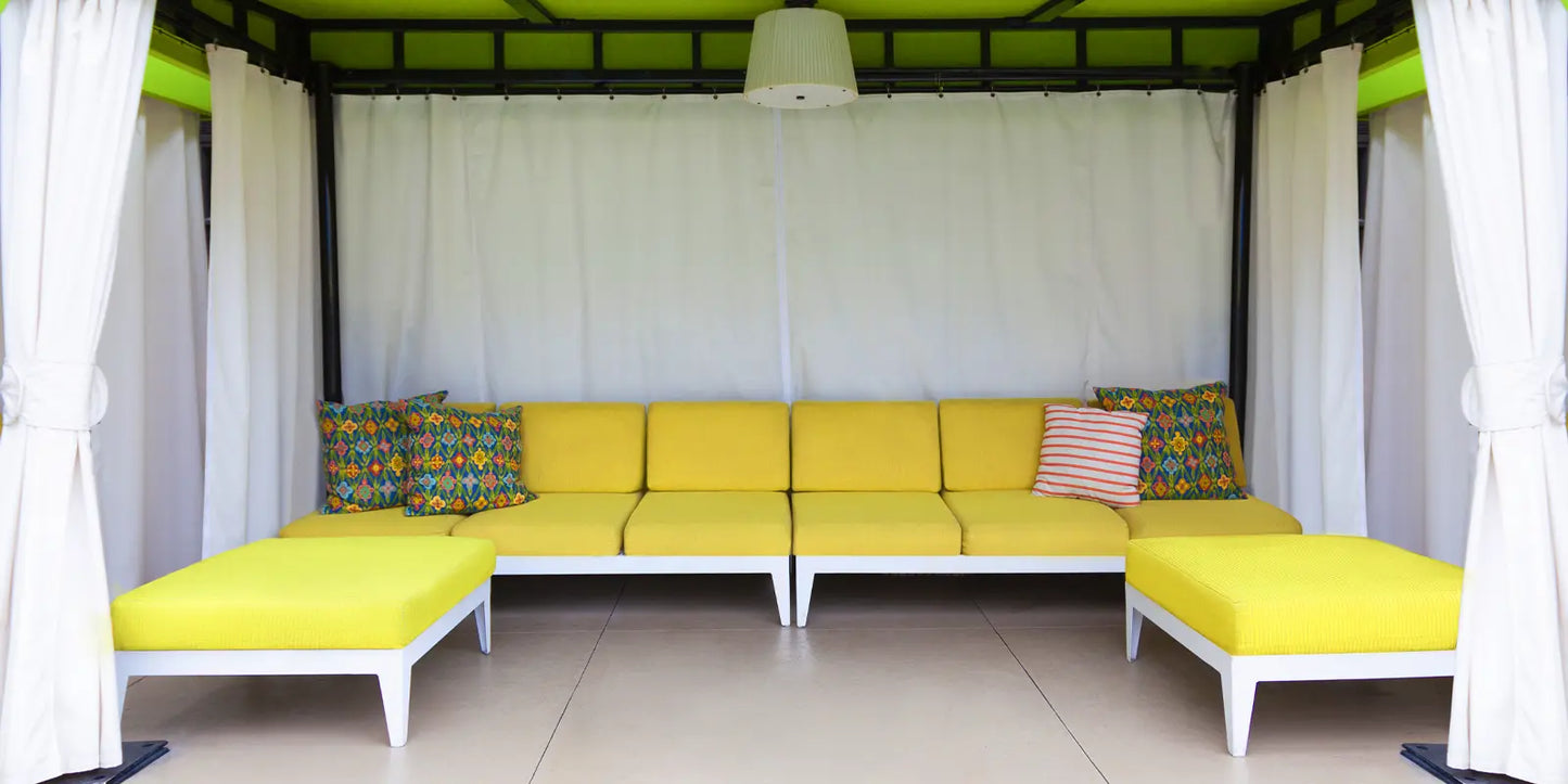 South Beach Ottoman by DecoScape (3201-140)
