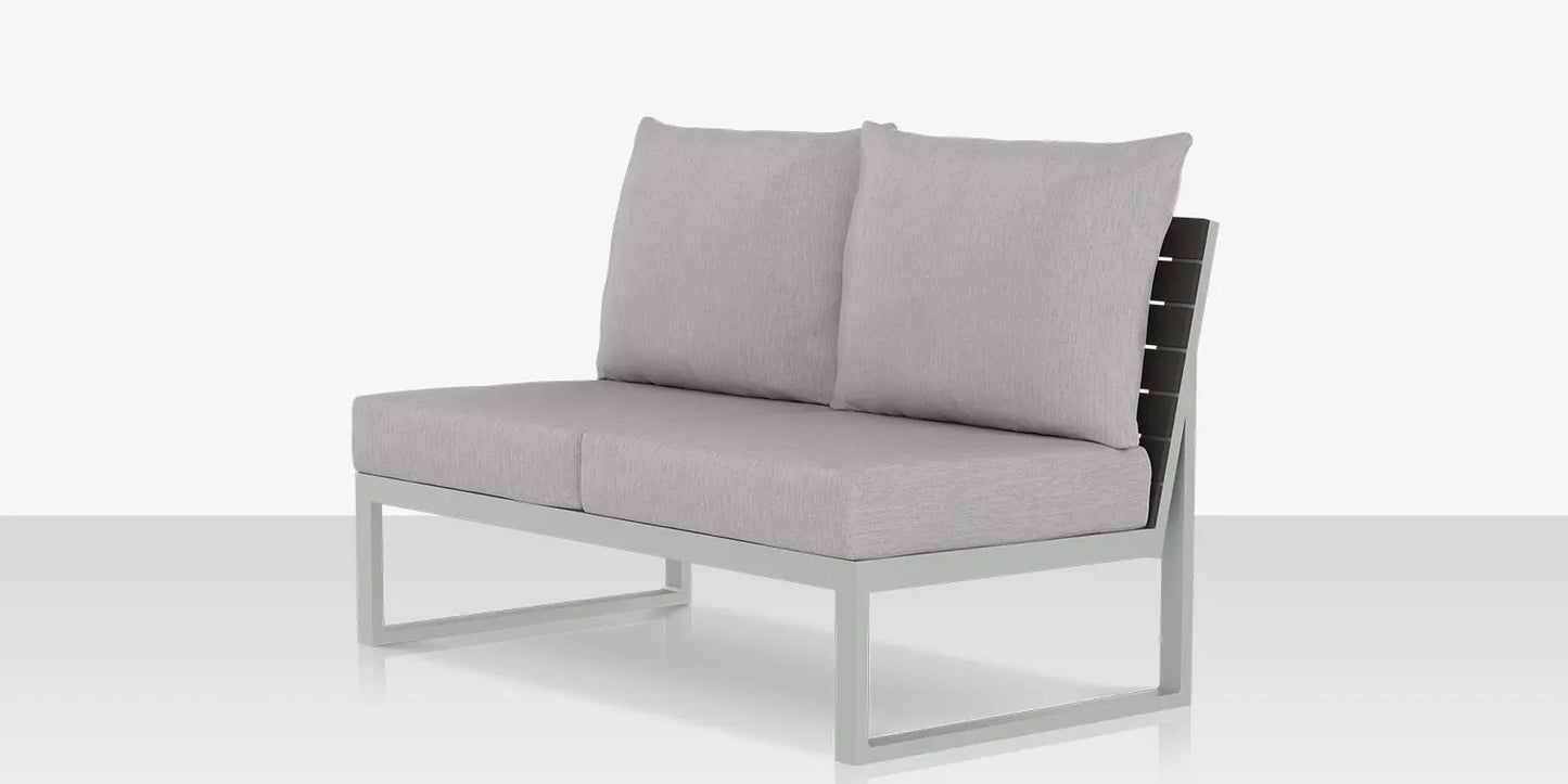 Modera Armless Loveseat by DecoScape (3203-132)