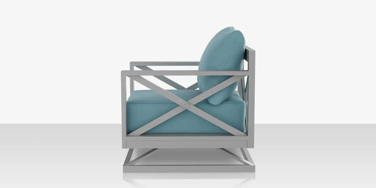 Dynasty Swivel Club Chair by DecoScape (3205-106)
