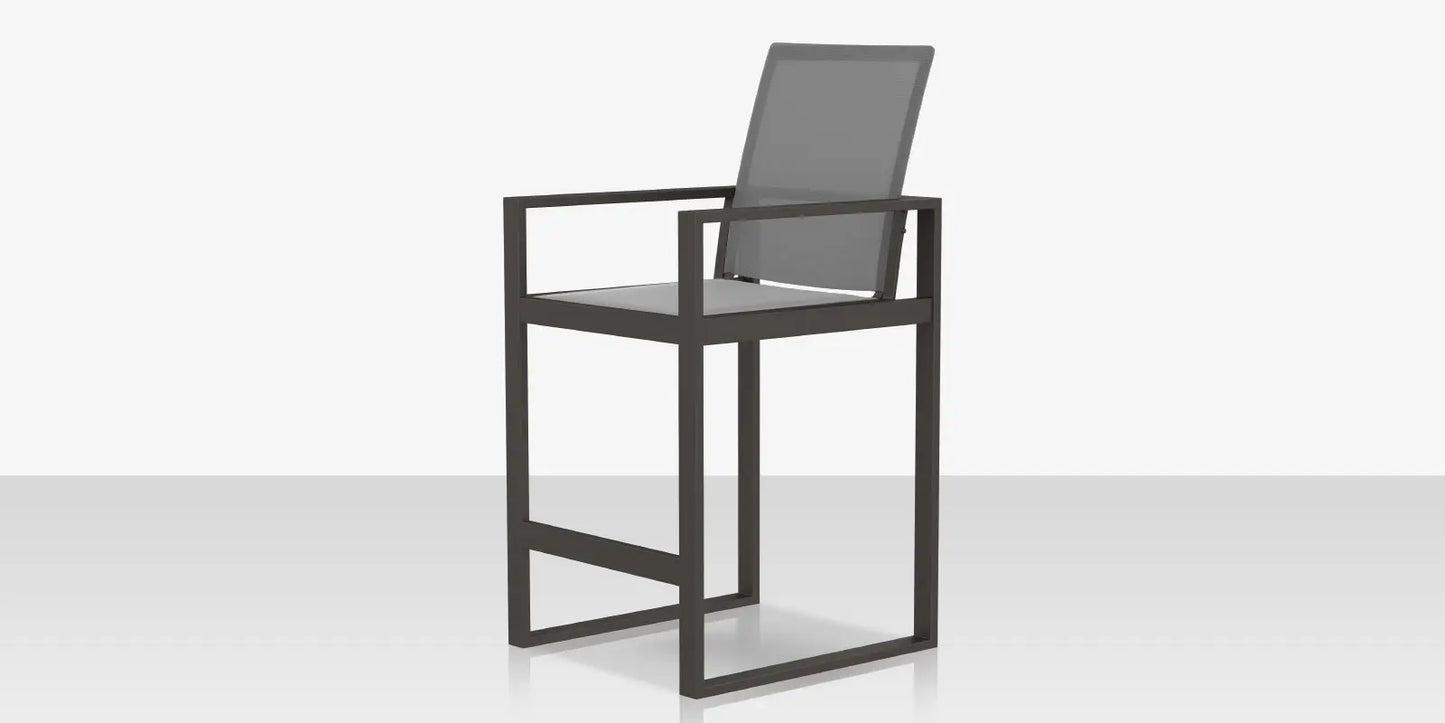 Iconic Bar Arm Chair Highback by DecoScape (3217-178)