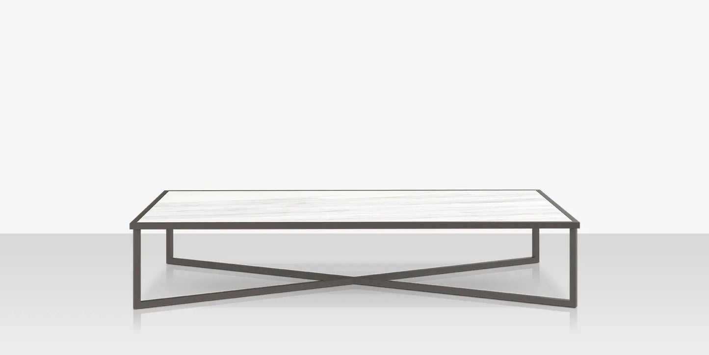 Iconic Large Rectangle Coffee Table by DecoScape