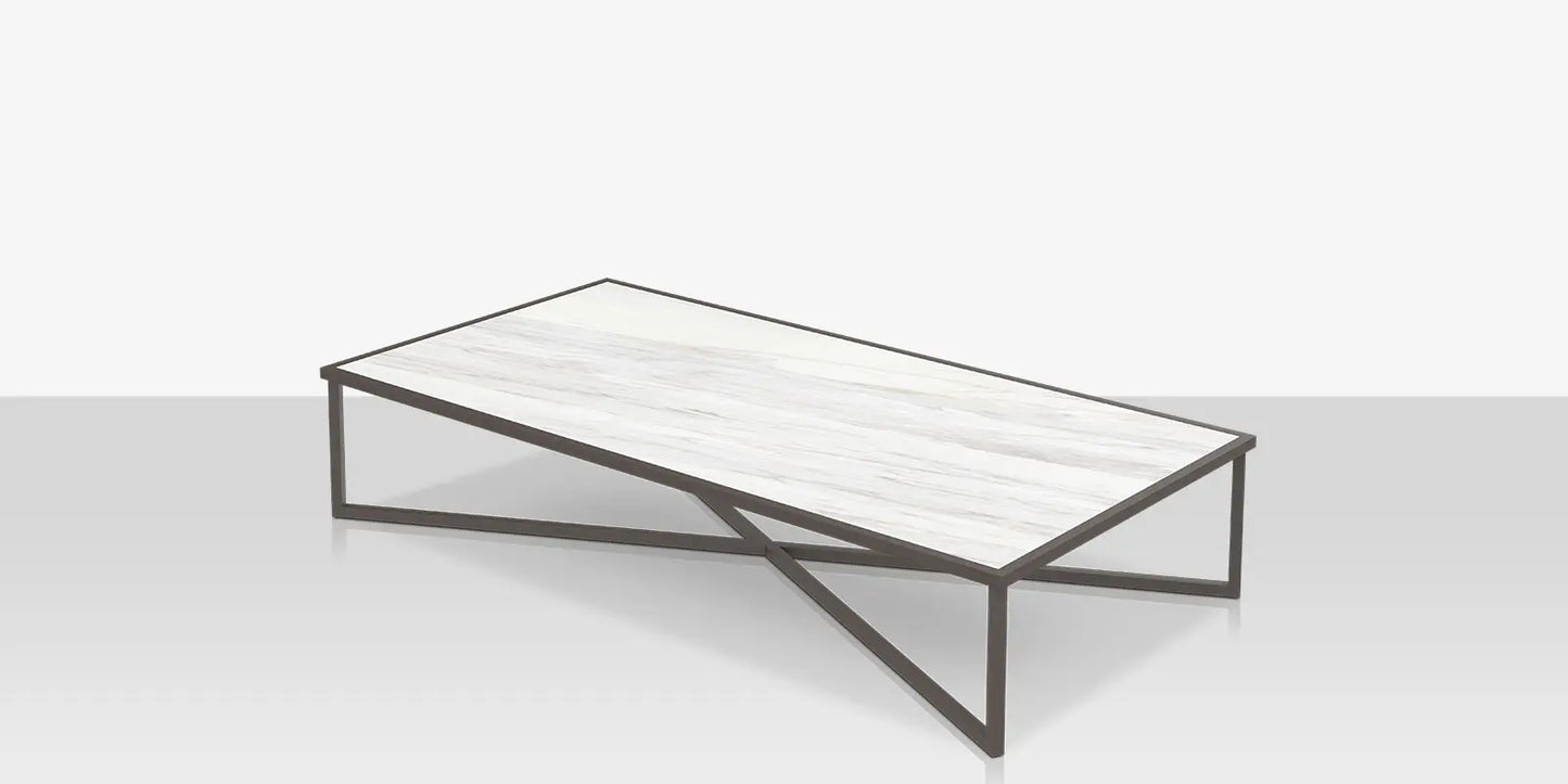 Iconic Large Rectangle Coffee Table by DecoScape