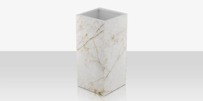 Porcelain Planter - 24" x 24" x 48" - Cuarzo Reno by DecoScape (6003-783-PCR)