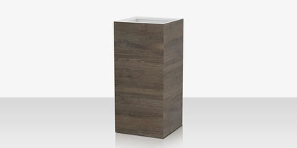 Porcelain Planter - 24" x 24" x 48" - Jungla Teca by DecoScape (6003-783-PJT)