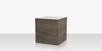 Porcelain Planter - 24" x 24" x 24" - Jungla Teca by DecoScape (6003-784-PJT)