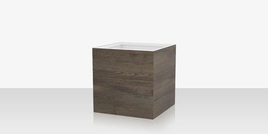 Porcelain Planter - 24" x 24" x 24" - Jungla Teca by DecoScape