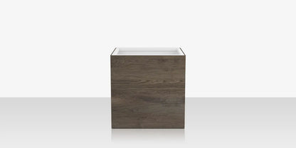 Porcelain Planter - 24" x 24" x 24" - Jungla Teca by DecoScape (6003-784-PJT)