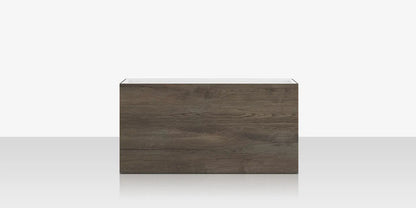 Porcelain Planter - 48" x 12" x 24" - Jungla Teca by DecoScape (6003-785-PJT)