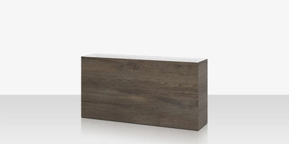 Porcelain Planter - 48" x 12" x 24" - Jungla Teca by DecoScape (6003-785-PJT)