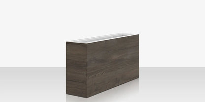 Porcelain Planter - 48" x 12" x 24" - Jungla Teca by DecoScape (6003-785-PJT)