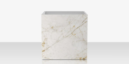 Porcelain Planter - 48" x 48" x 48" - Cuarzo Reno by DecoScape (6003-786-PCR)