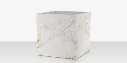 Porcelain Planter - 48" x 48" x 48" - Cuarzo Reno by DecoScape (6003-786-PCR)