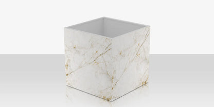 Porcelain Planter - 48" x 48" x 48" - Cuarzo Reno by DecoScape (6003-786-PCR)
