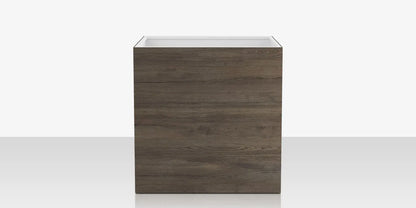 Porcelain Planter - 48" x 48" x 48" - Jungla Teca by DecoScape (6003-786-PJT)