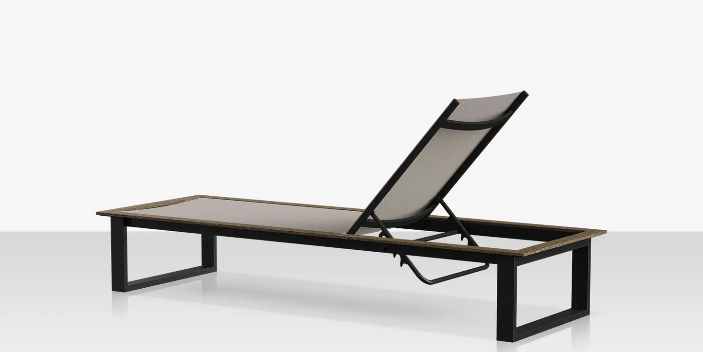 Bosca Armless Chaise by DecoScape (7007-134)